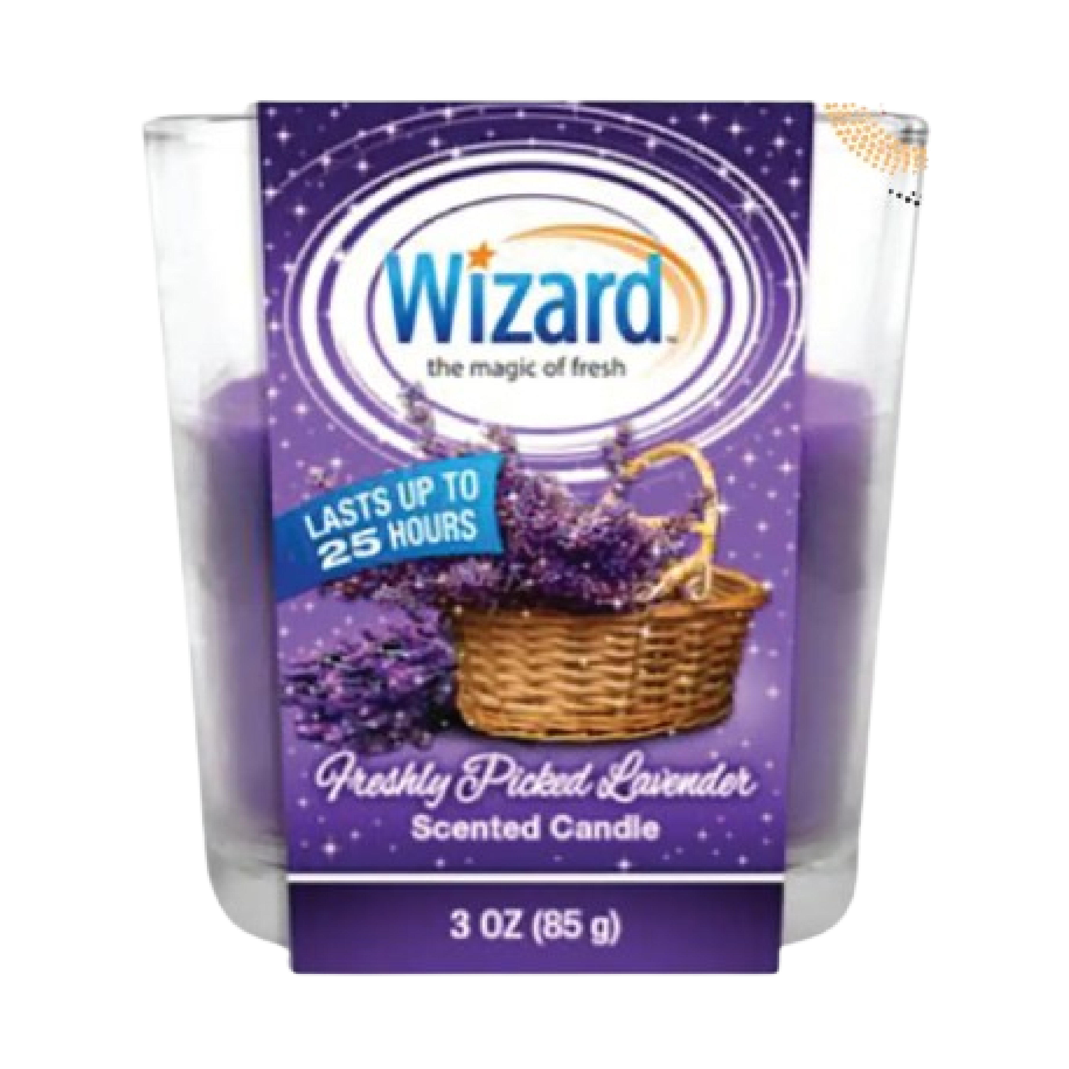 Wizard Freshly Picked Lavender Candle Jar 3oz