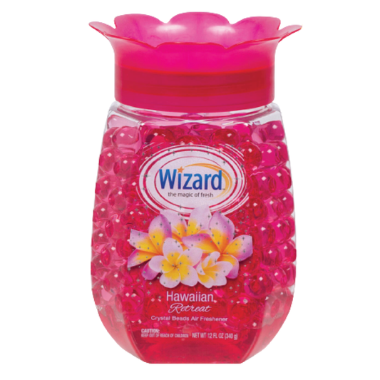 Wizard Hawaiian Retreat Crystal Beads Air Freshener 12oz