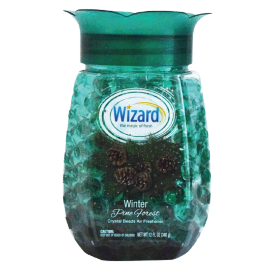 Wizard Winter Pine Forest Crystal Beads Air Freshener 12oz