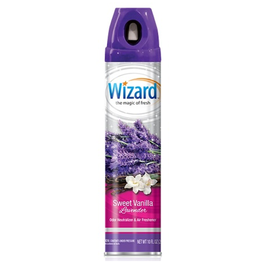 Wizard Sweet Vanilla Lavender Air Freshener Spray 10oz