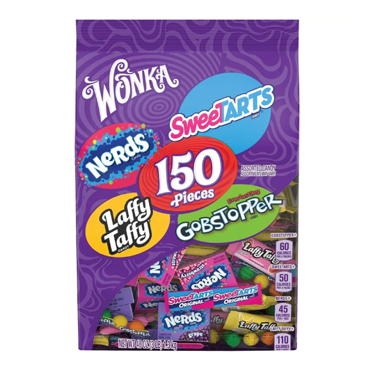 Wonka Mini's Assorted Mix Bulk Candy 48oz