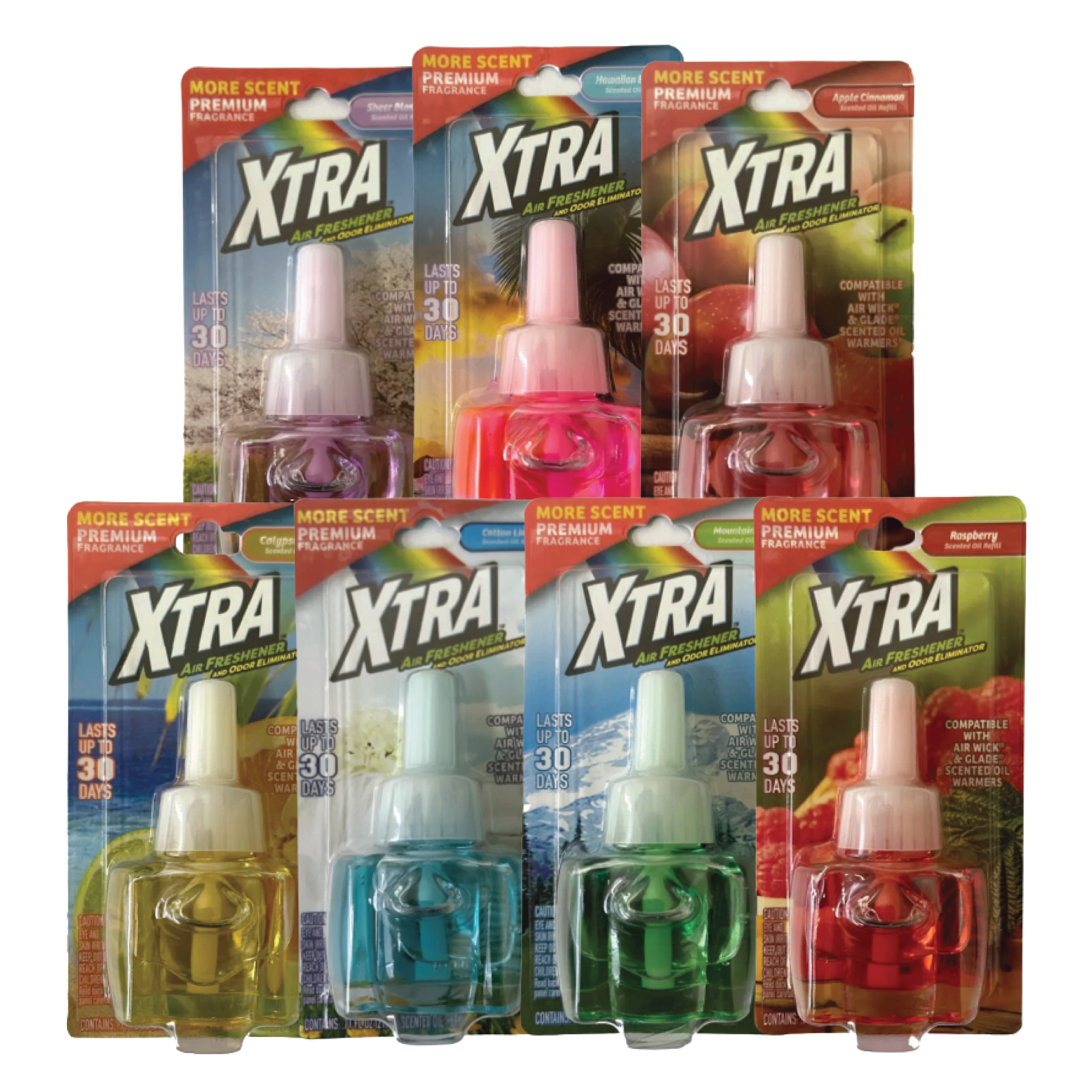 Xtra Variety Oill Refill Air Freshener Odor Eliminator .71oz