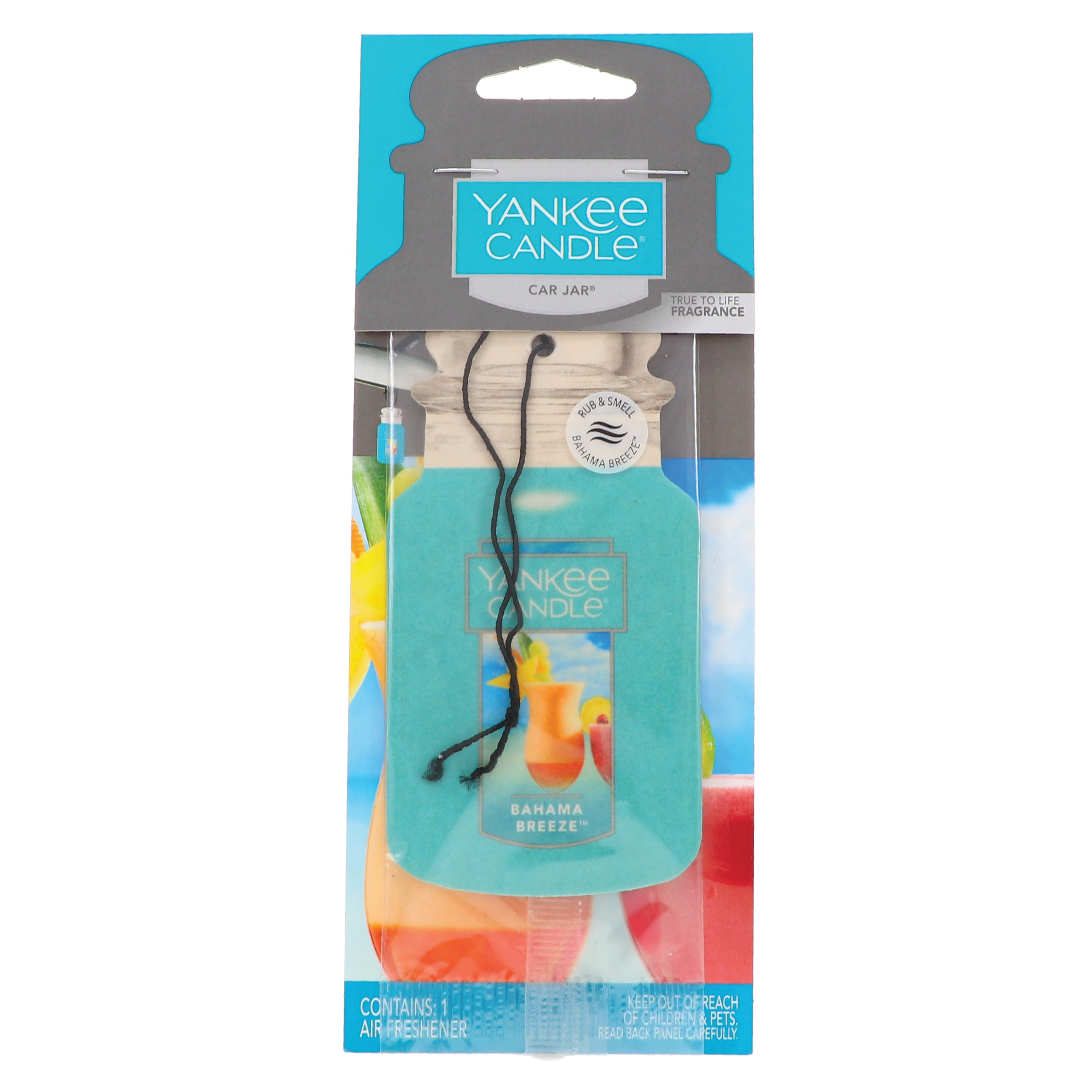 Yankee Candle Bahama Breeze Hanging Car Air Freshener