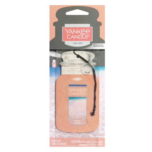 Yankee Candle Pink Sands Hanging Car Air Freshener