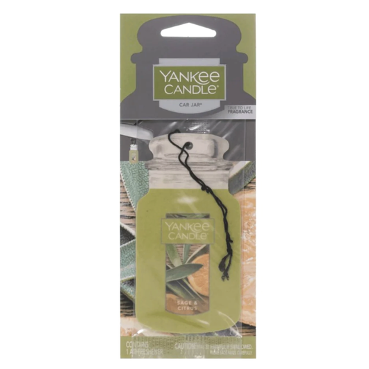 Yankee Candle Sage & Citrus Hanging Car Air Freshener