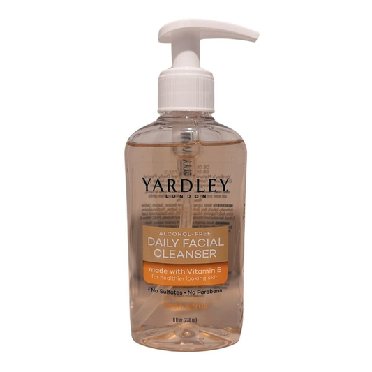 Yardley Daily Facial Cleanser W/Vitamin E 8.4oz