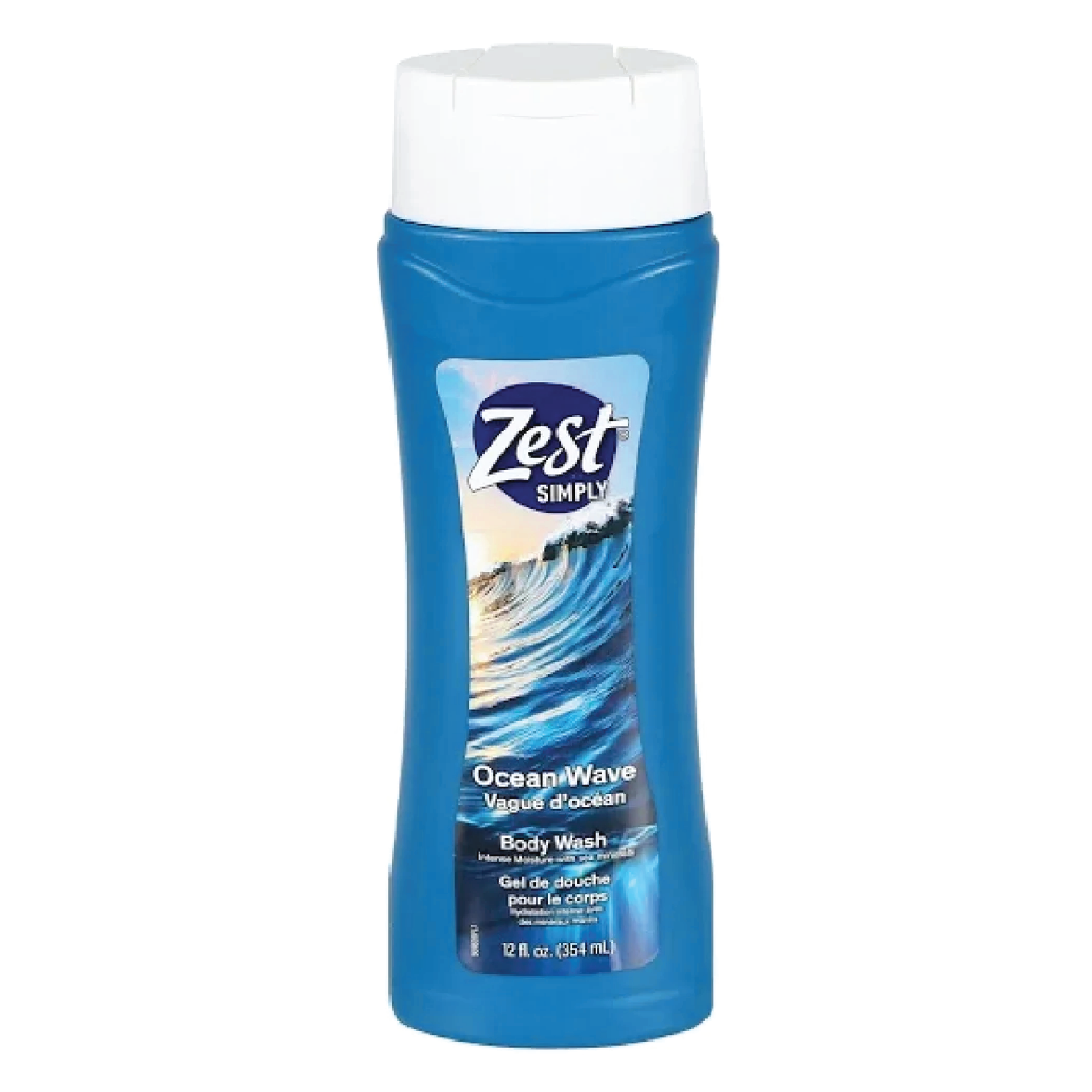 Zest Simply Ocean Wave Scent Moisturizing Body Wash 12oz