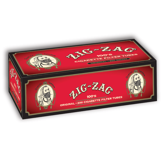 Zig Zag 100's Regular Full Flavored Cigarette Tubes