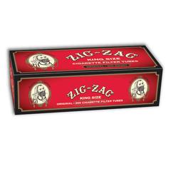 Zig Zag King Size Regular Full Flavored Cigarette Tubes
