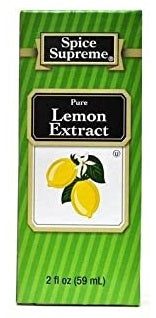Spice Supreme Imitation Lemon Extract 2oz