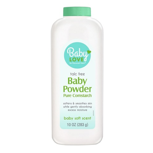 Baby Love Baby Powder With Cornstarch 10oz