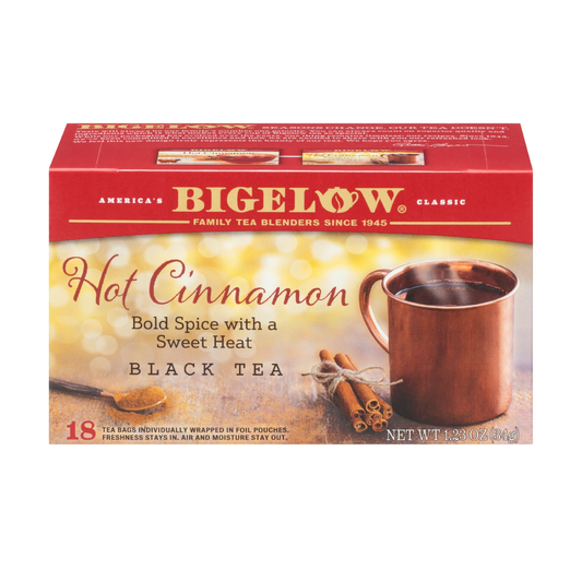 Bigelow Hot Cinnamon Black Tea | 18 Tea Bags