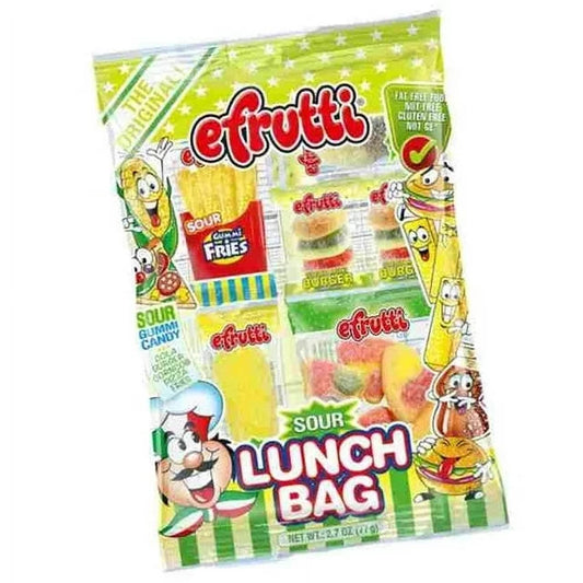 E. Frutti Sour Lunch Bag Gummy Peg 2.7oz