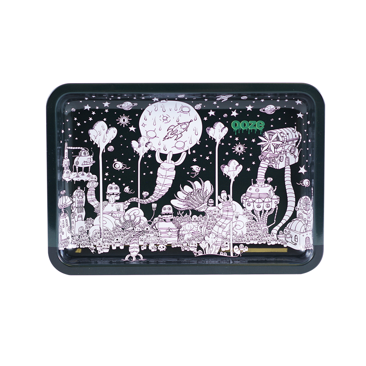 Ooze Small Dystopia Metal Rolling Tray