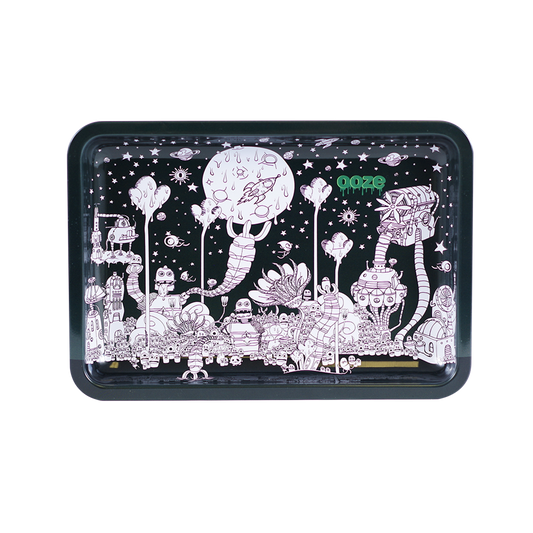 Ooze Small Dystopia Metal Rolling Tray