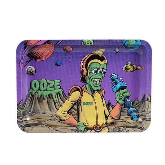 Ooze Small Invasion Metal Rolling Tray