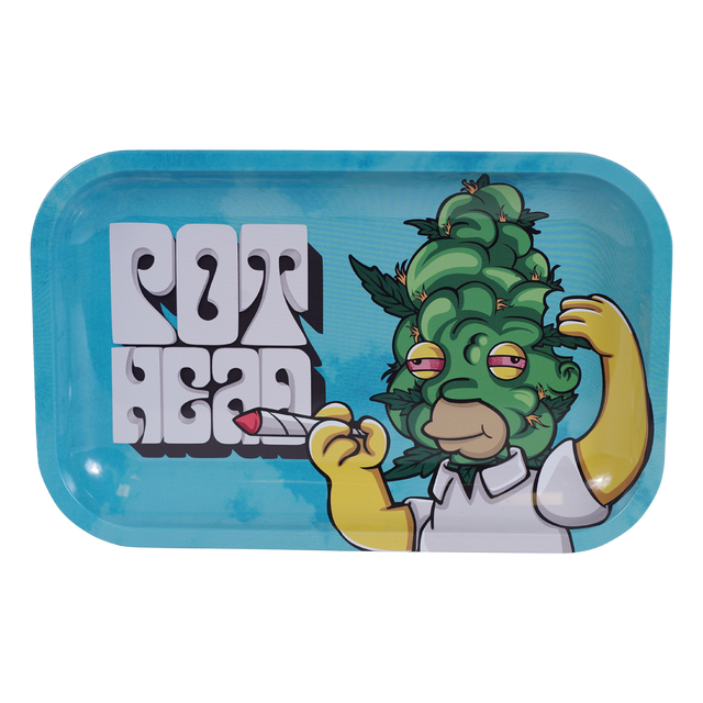 Smoke Arsenal Premium Medium Pot Head Rolling Tray