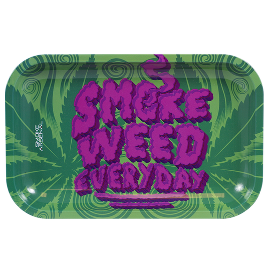 Smoke Arsenal Premium Medium Smoke Weed Everyday Rolling Tray