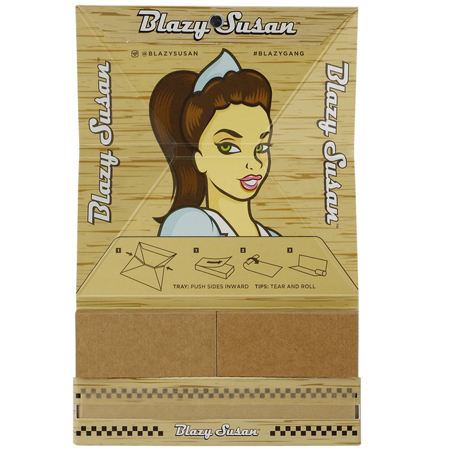 Blazy Susan King Slim Unbleached Deluxe Rolling KIt