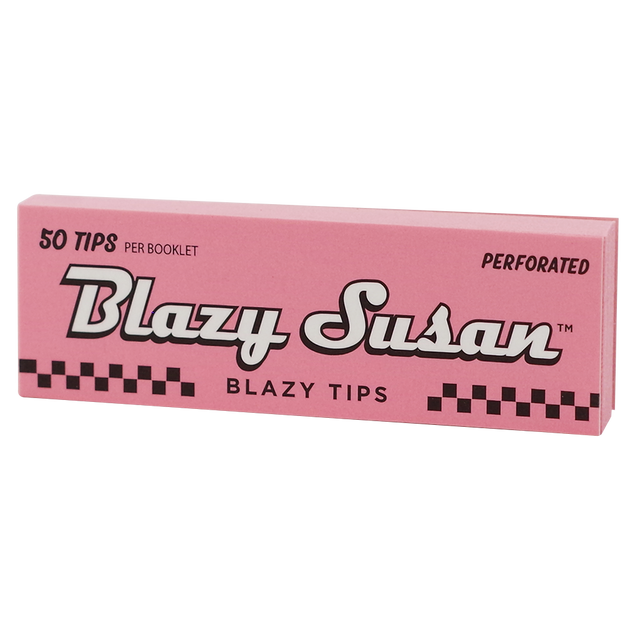 Blazy Susan Pink Perforated Filter Tips