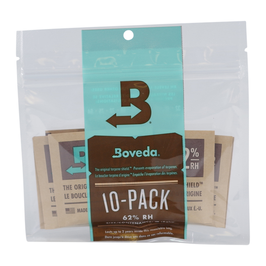 Boveda 62% 8GM Humidity Control 10 Pack