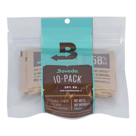 Boveda 58% 8GM Humidity Control 10 Pack