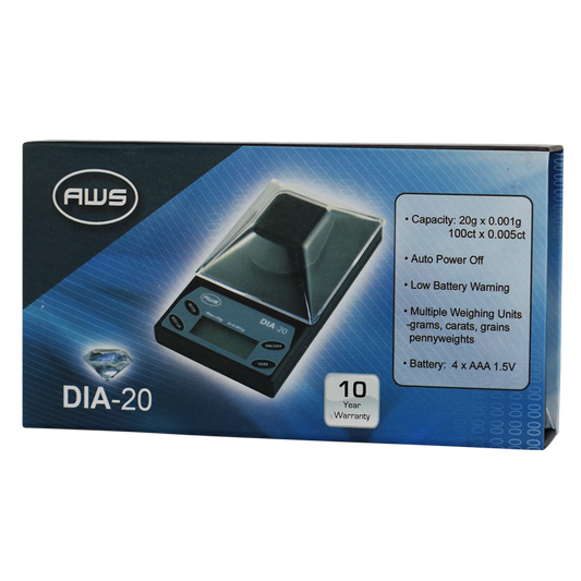 AWSDIA-20 LCD Digital Pocket Scale 20G