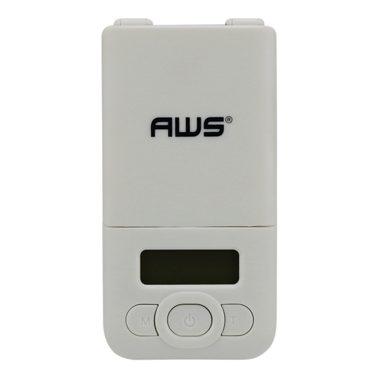 AWS 600 V2-600 LCD Digital Pocket Scales White 600G