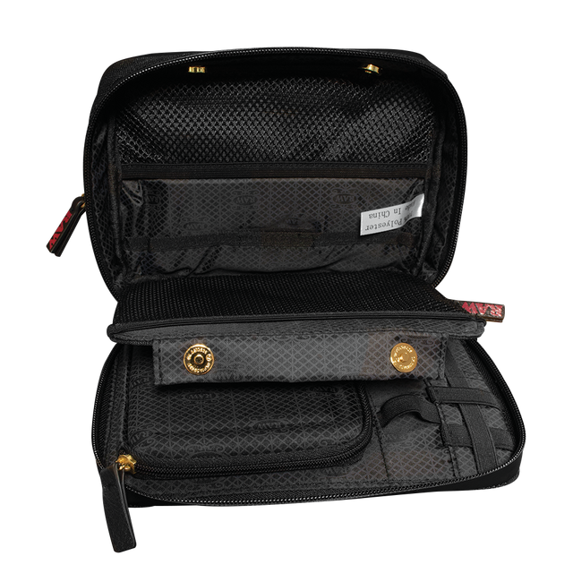 Raw Black Smell Proof 6 Layer Trapp Kit Bag