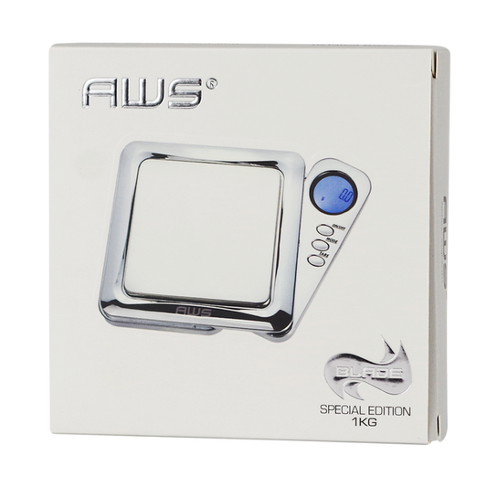 AWS Blade Chrome Digital Pocket Scale 100G