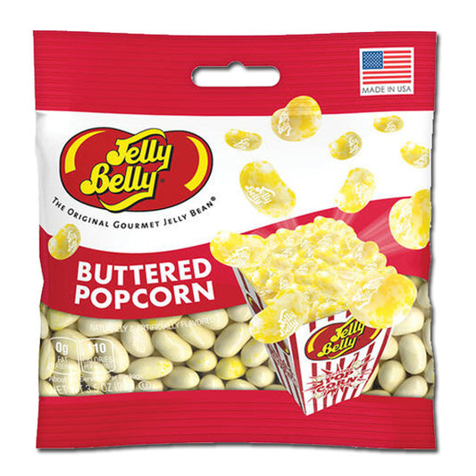 Jelly Belly Buttered Popcorn Peg Bag 3.5oz