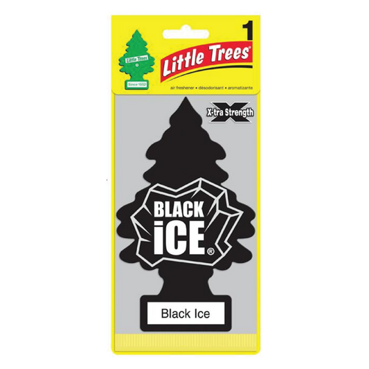 Little Trees Black Ice X-tra Strength Air Freshener