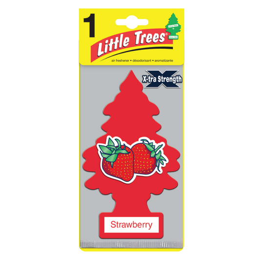 Little Trees Strawberry X-tra Strength Air Freshener