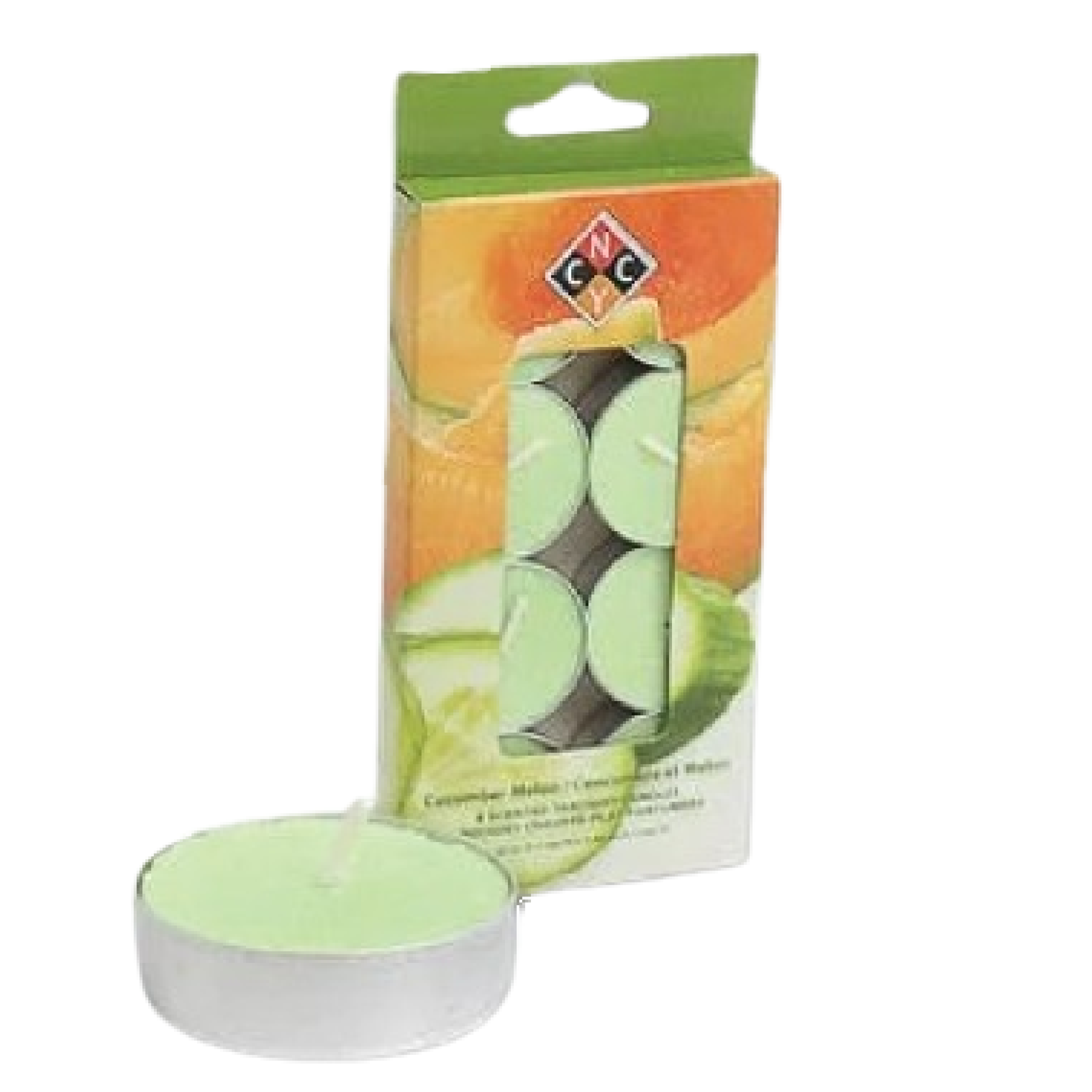 Scented Tea Lights Cucumber Melon 8CT