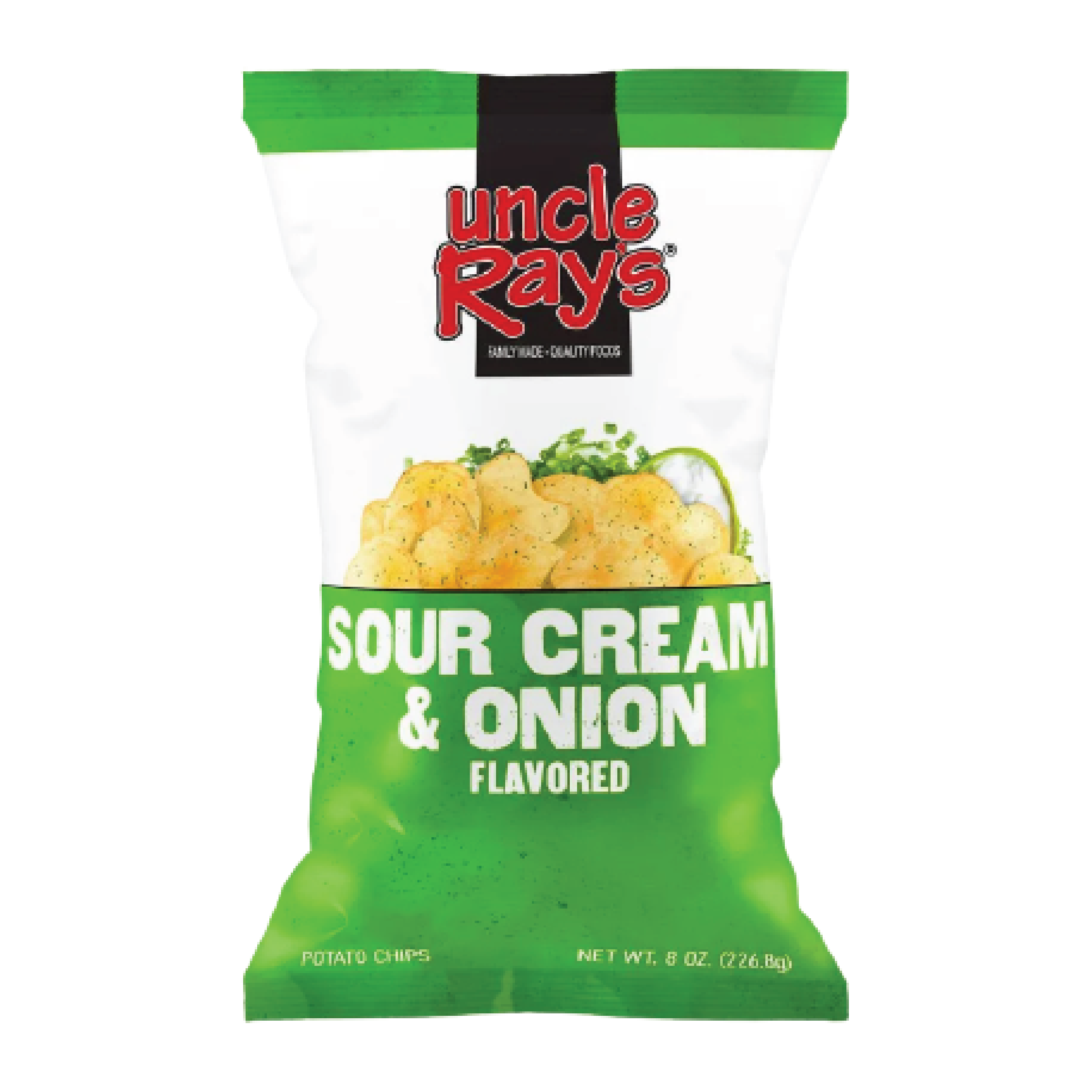 Uncle Ray's Sour Cream & Onion Flavored Potato Chips 4.5oz