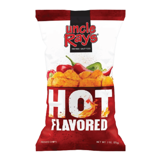 Uncle Ray's Hot Flavored Potato Chips 4.5oz