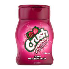 Crush Strawberry Liquid Water Enhancer | 24 Servings