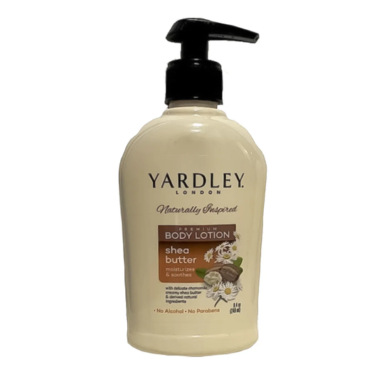 Yardley Shea Butter Body Lotion 8.4oz