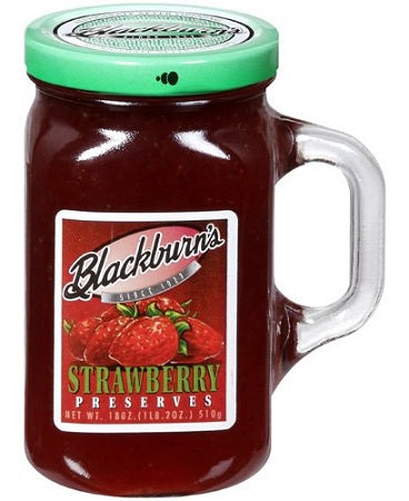 Blackburn Jelly Strawberry Preserves #2 18 oz