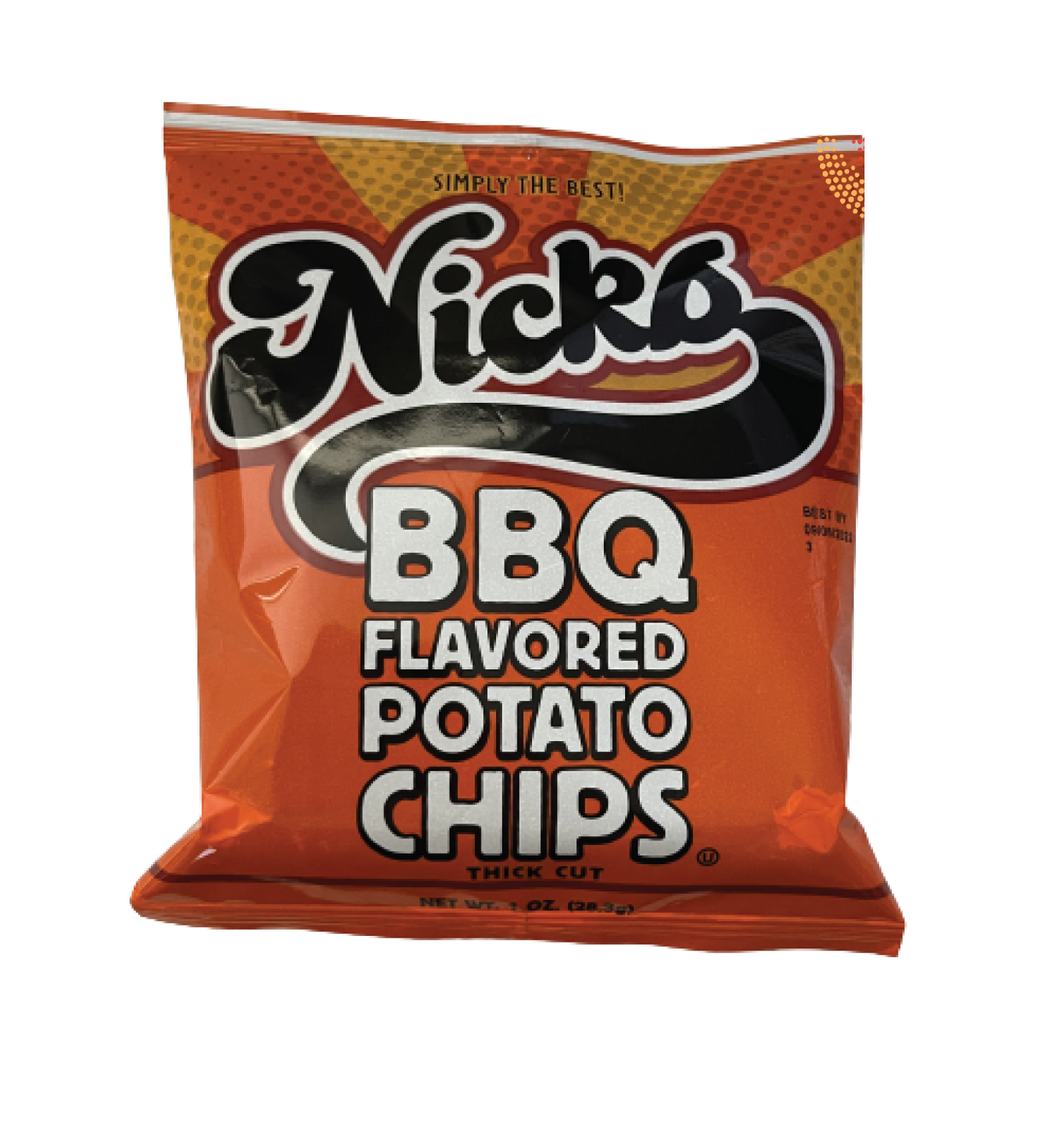 Nicks Potato Chips 1oz Bag