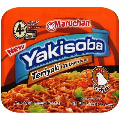 Maruchan Yakisoba Teriyaki Chicken 4 oz