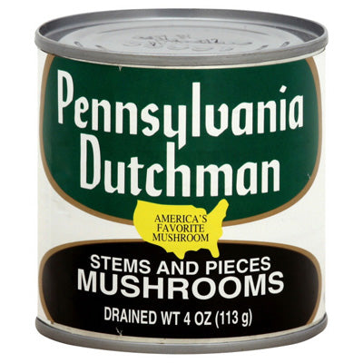 Pennsylvania Dutchman Canned Mushrooms 4OZ