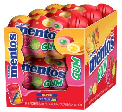 Mentos Gum Red Fruit & Lime3.53 oz