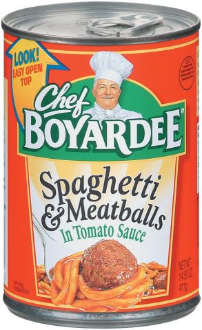 Chef Boyardee Cans Spaghetti & Meatballs 15 oz