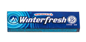 Wrigley's Gum Winter fresh 5 ct