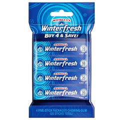 Wrigley's Gum Winter fresh 4 pk