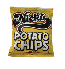Nicks Potato Chips 1oz Bag