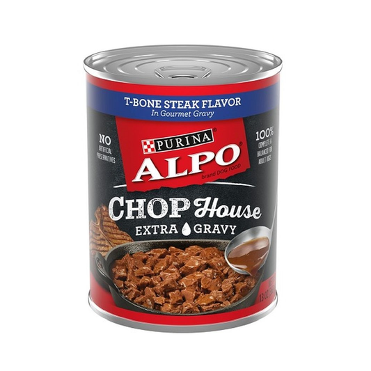 Purina Alpo Chop House Cans 13oz T-Bone Steak