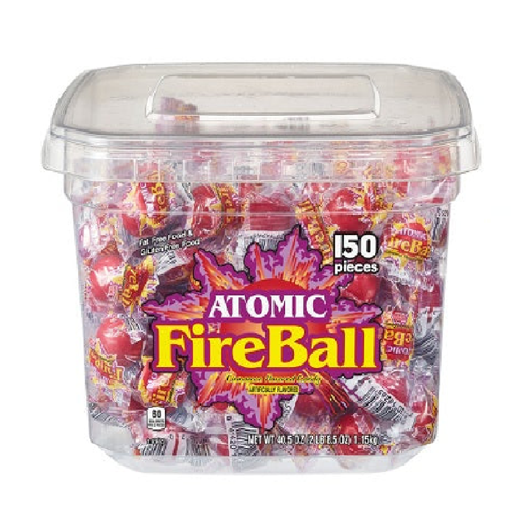 Atomic Fireball Cinnamon Flavored Candy