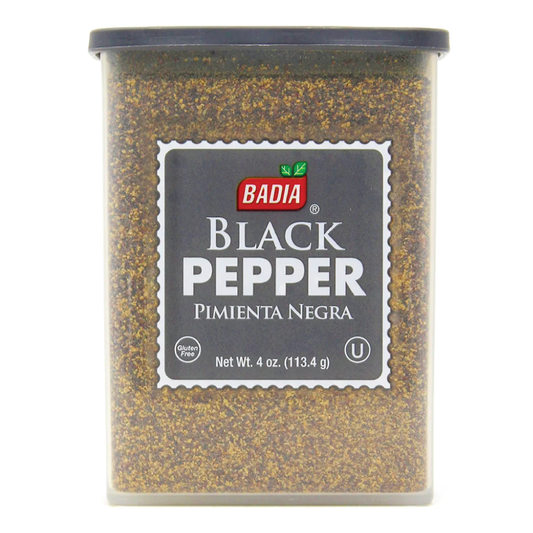 Badia Black Pepper Can 4oz